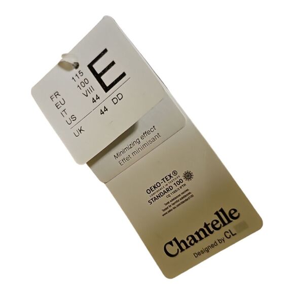 SOLD!! CHANTELLE C Magnifique Seamless Unlined Minimizer Black - Size 44DD - Picture 8 of 8